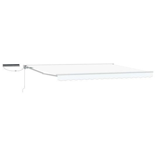 Electric Retractable Awning White 4 x 3.5 m