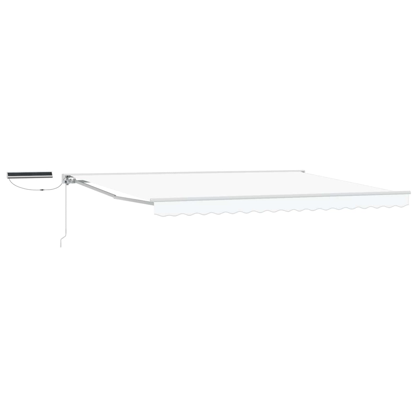 Electric Retractable Awning White 4.5 x 3.5 m