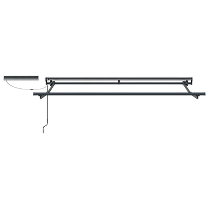 Electric Retractable Awning Cream and Anthracite 2.5 x 2 m