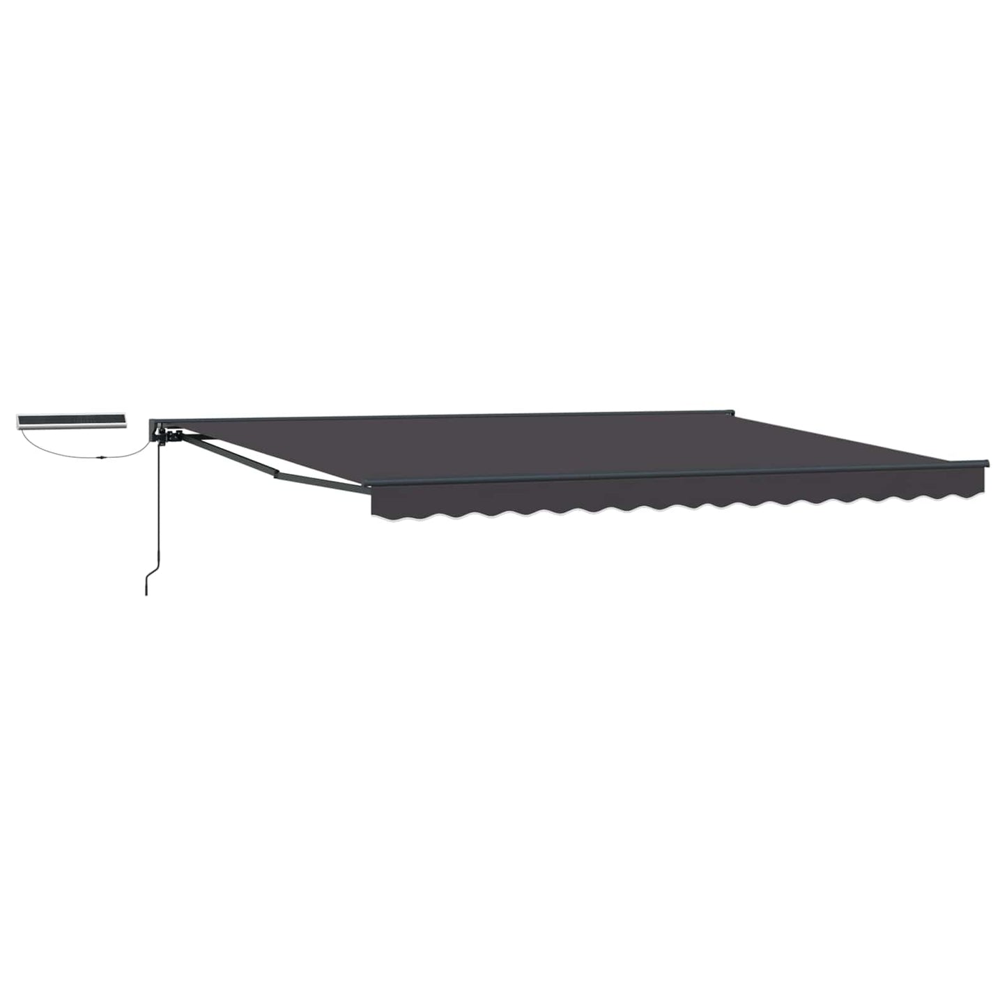 Electric Retractable Awning Anthracite 4 x 2 m