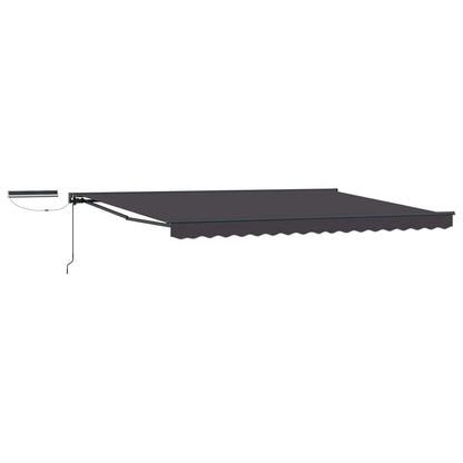Electric Retractable Awning Anthracite 4 x 2 m