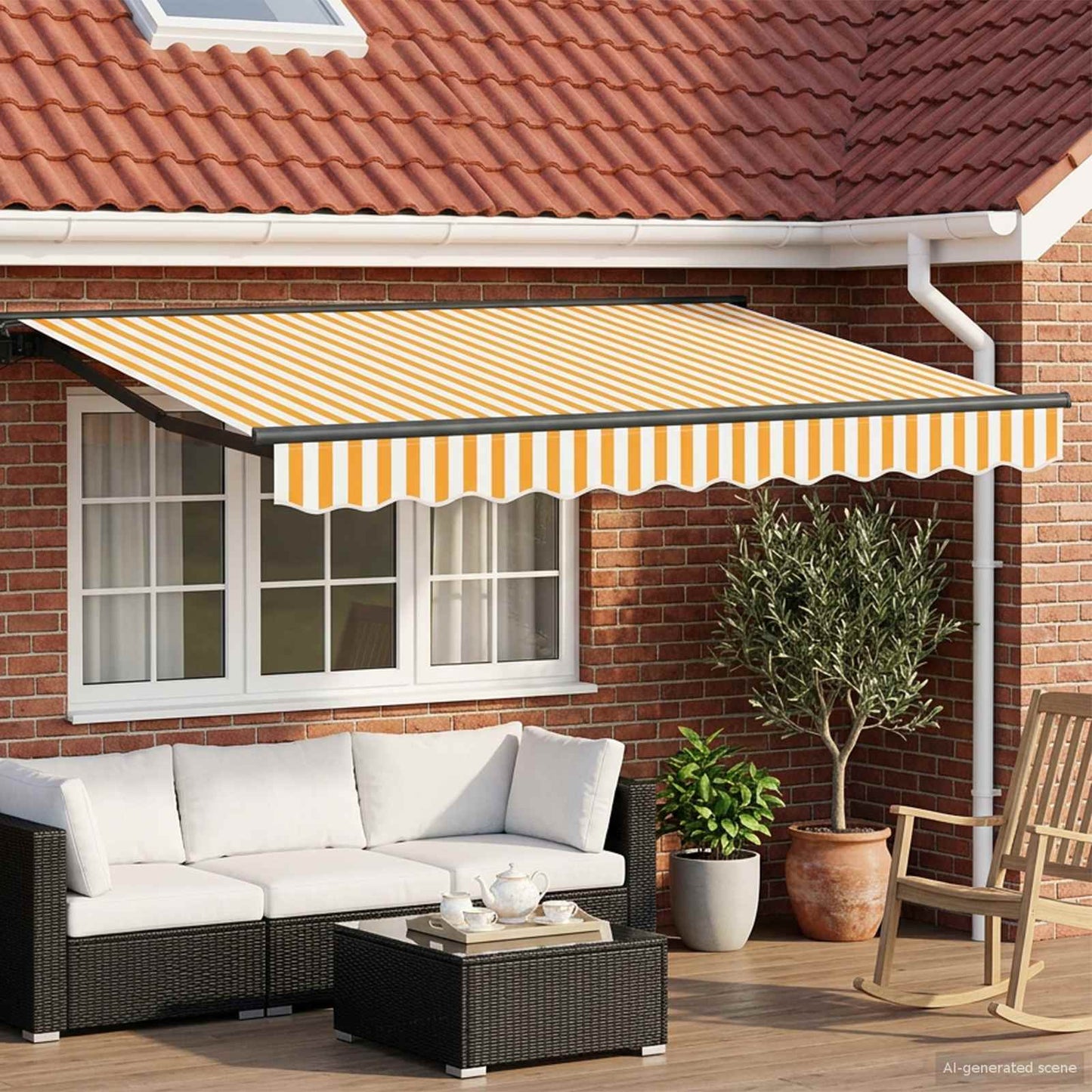 Electric Retractable Awning 3.5 x 2.5 m