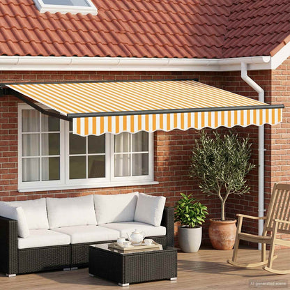 Electric Retractable Awning 3.5 x 2.5 m