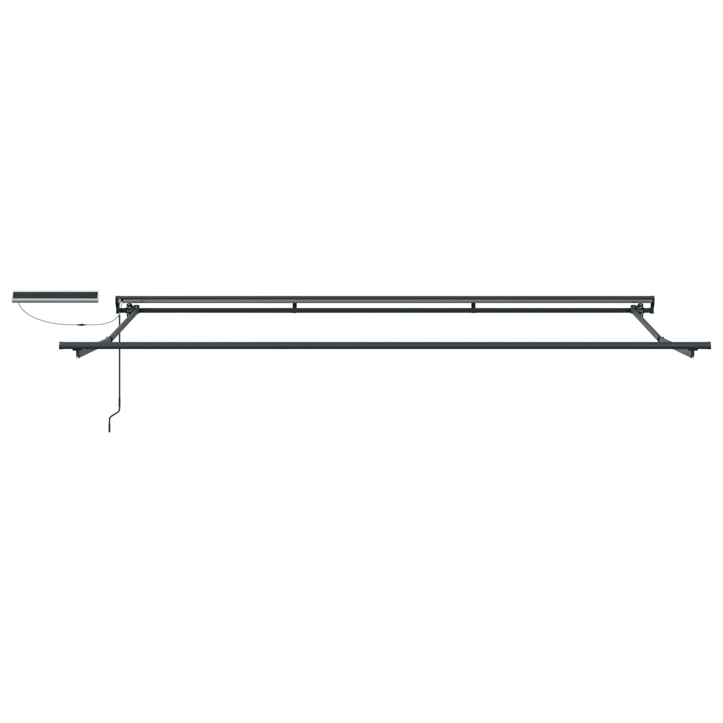 Electric Retractable Awning 4 x 3 m Polyester with PU coating