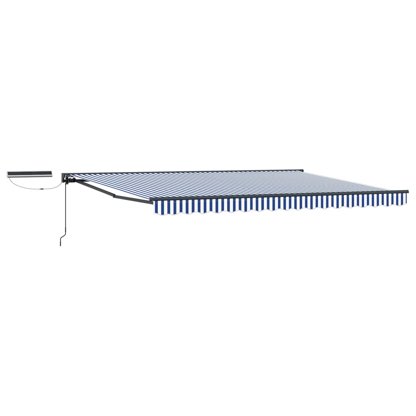Electric Retractable Awning 4 x 3.5 m Polyester with PU coating