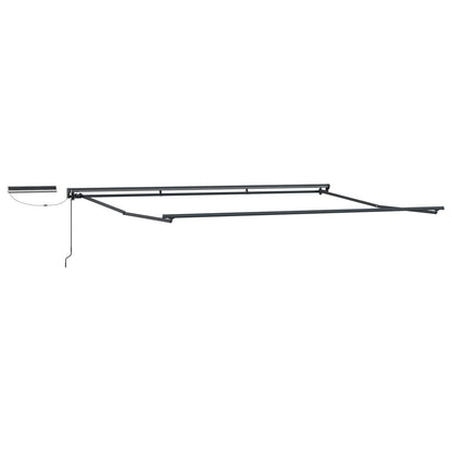 Electric Retractable Awning Beige and Anthracite 4.5 x 3.5 m