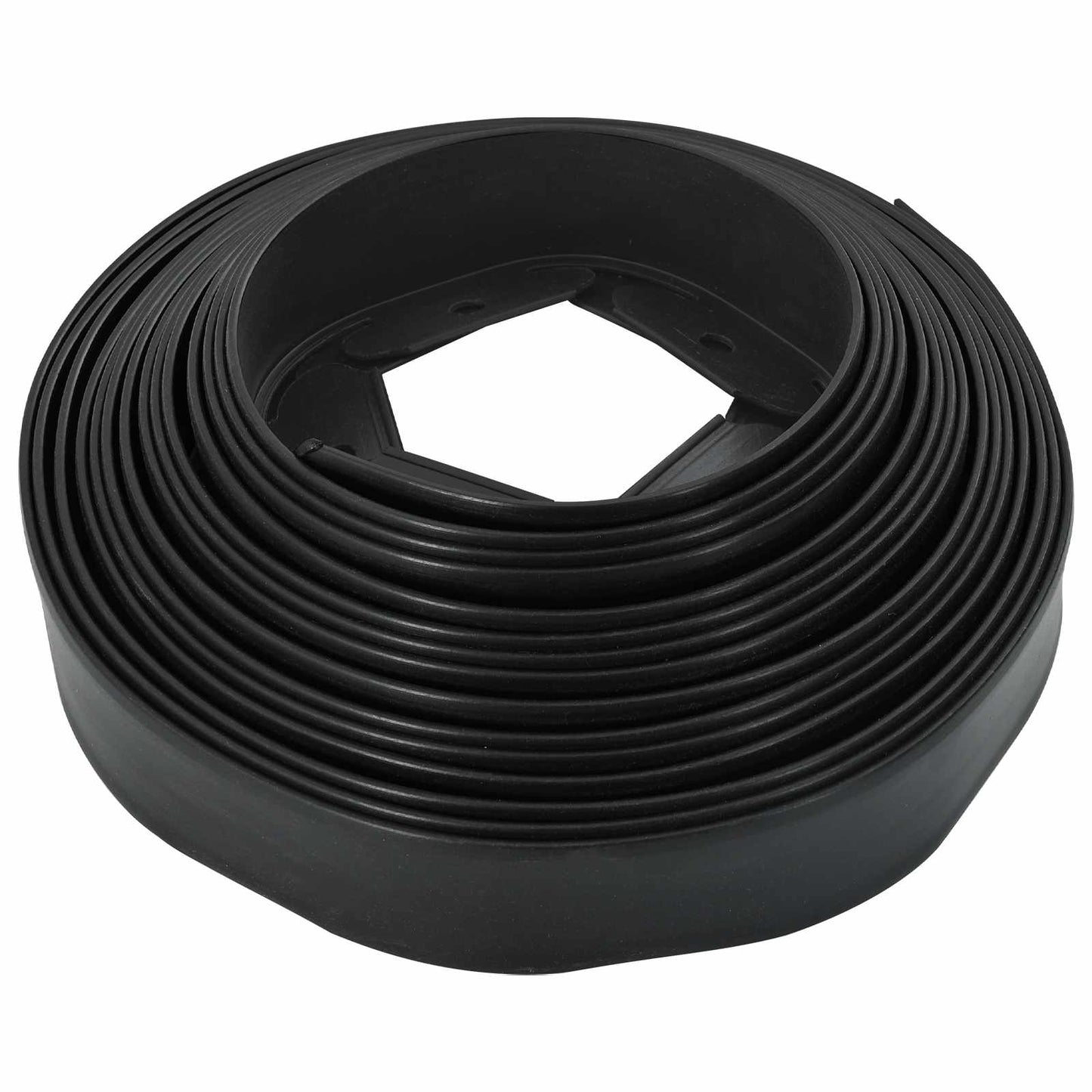 Lawn Edgings Black 2000 x 4 x 5 cm Plastic