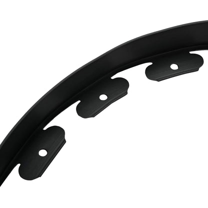 Lawn Edgings Black 3000 x 4 x 5 cm Plastic