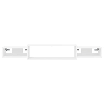 Wall-mounted TV Cabinet Wall-Mounted White 140 x 28 x 21 cm