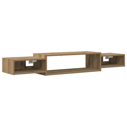 Wall-mounted TV Cabinet Wall-Mounted Artisan Oak