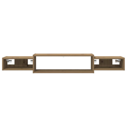 Wall-mounted TV Cabinet Wall-Mounted Artisan Oak