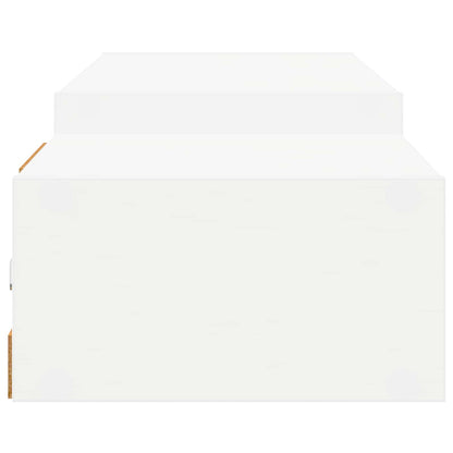 Wall-mounted TV Cabinet Wall-Mounted White 180 x 28 x 21 cm