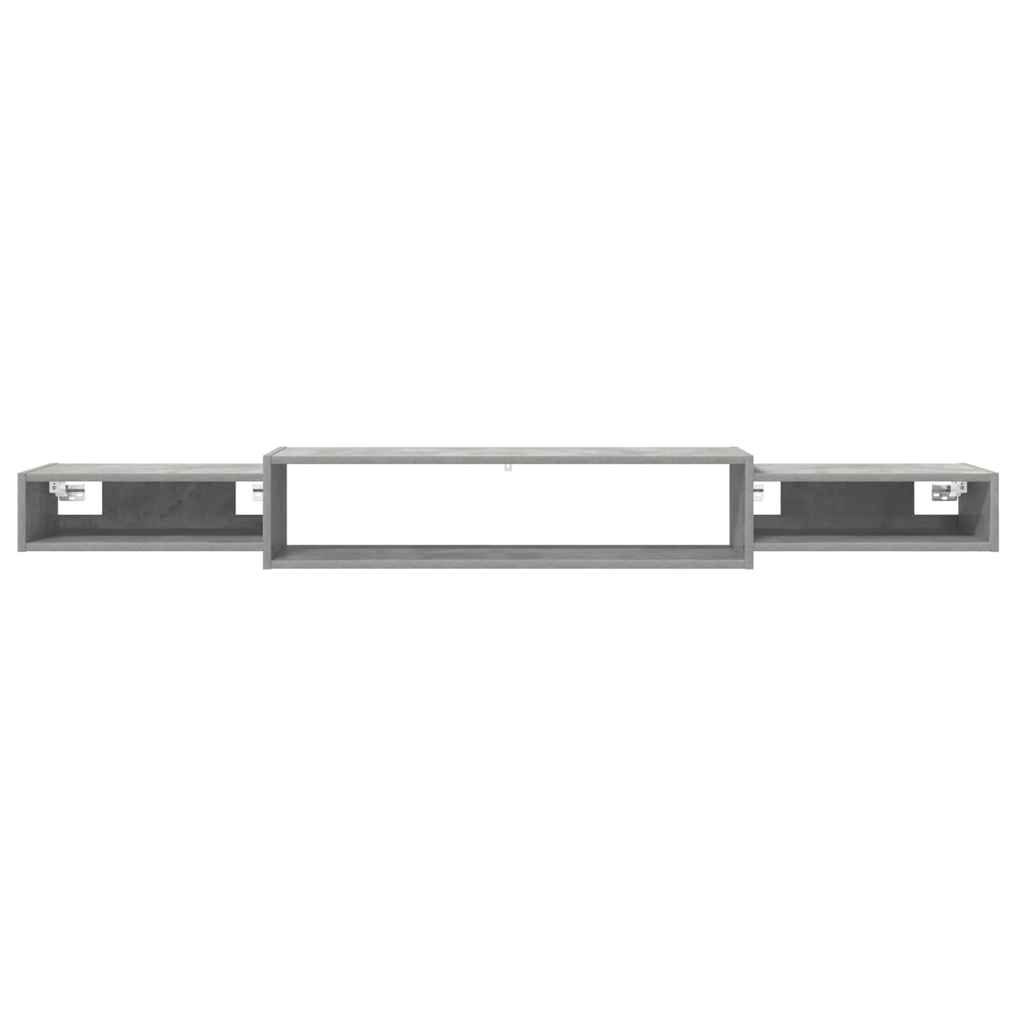 Wall-mounted TV Cabinet Wall-Mounted Concrete Grey