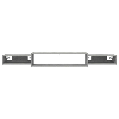 Wall-mounted TV Cabinet Wall-Mounted Concrete Grey