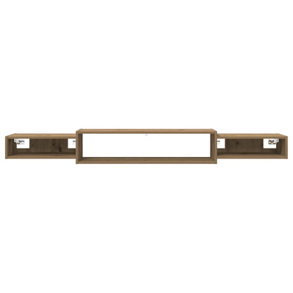 Wall-mounted TV Cabinet Wall-Mounted Artisan Oak