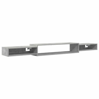 Wall-mounted TV Cabinet Wall-Mounted Concrete Grey