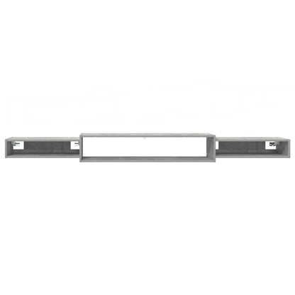 Wall-mounted TV Cabinet Wall-Mounted Concrete Grey