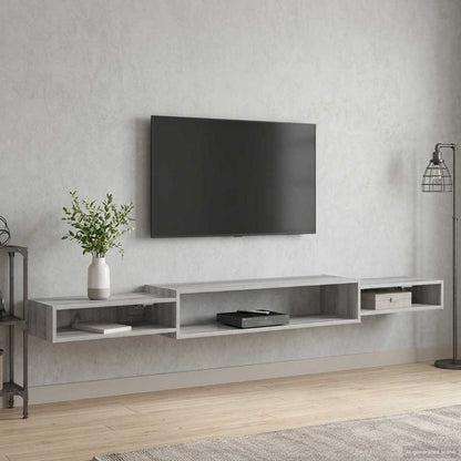 Wall-mounted TV Cabinet Wall-Mounted Grey Sonoma