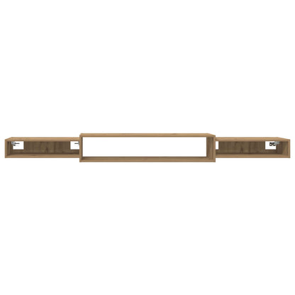 Wall-mounted TV Cabinet Wall-Mounted Artisan Oak