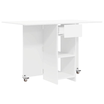 Dinning Table 115 x 70 x 75 cm Engineered Wood White