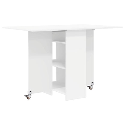Dinning Table 115 x 70 x 75 cm Engineered Wood White