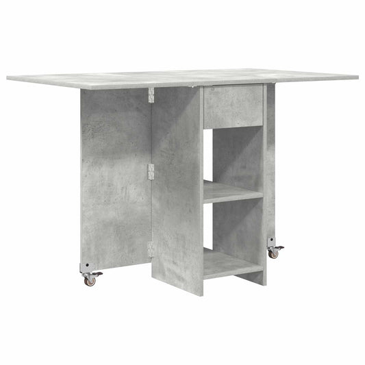 Dinning Table 115 x 70 x 75 cm Engineered Wood Concrete Grey