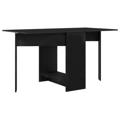 Dinning Table 138 x 70 x 73.5 cm Engineered Wood Black Oak