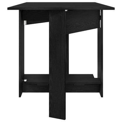 Dinning Table 138 x 70 x 73.5 cm Engineered Wood Black Oak