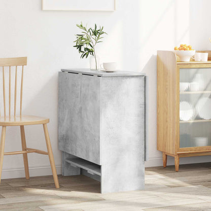 Dinning Table 138 x 70 x 73.5 cm Engineered Wood Concrete Grey