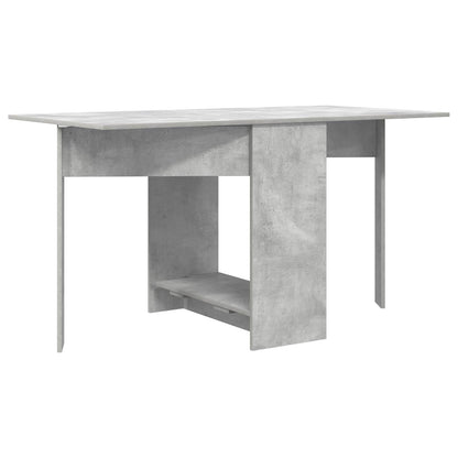 Dinning Table 138 x 70 x 73.5 cm Engineered Wood Concrete Grey