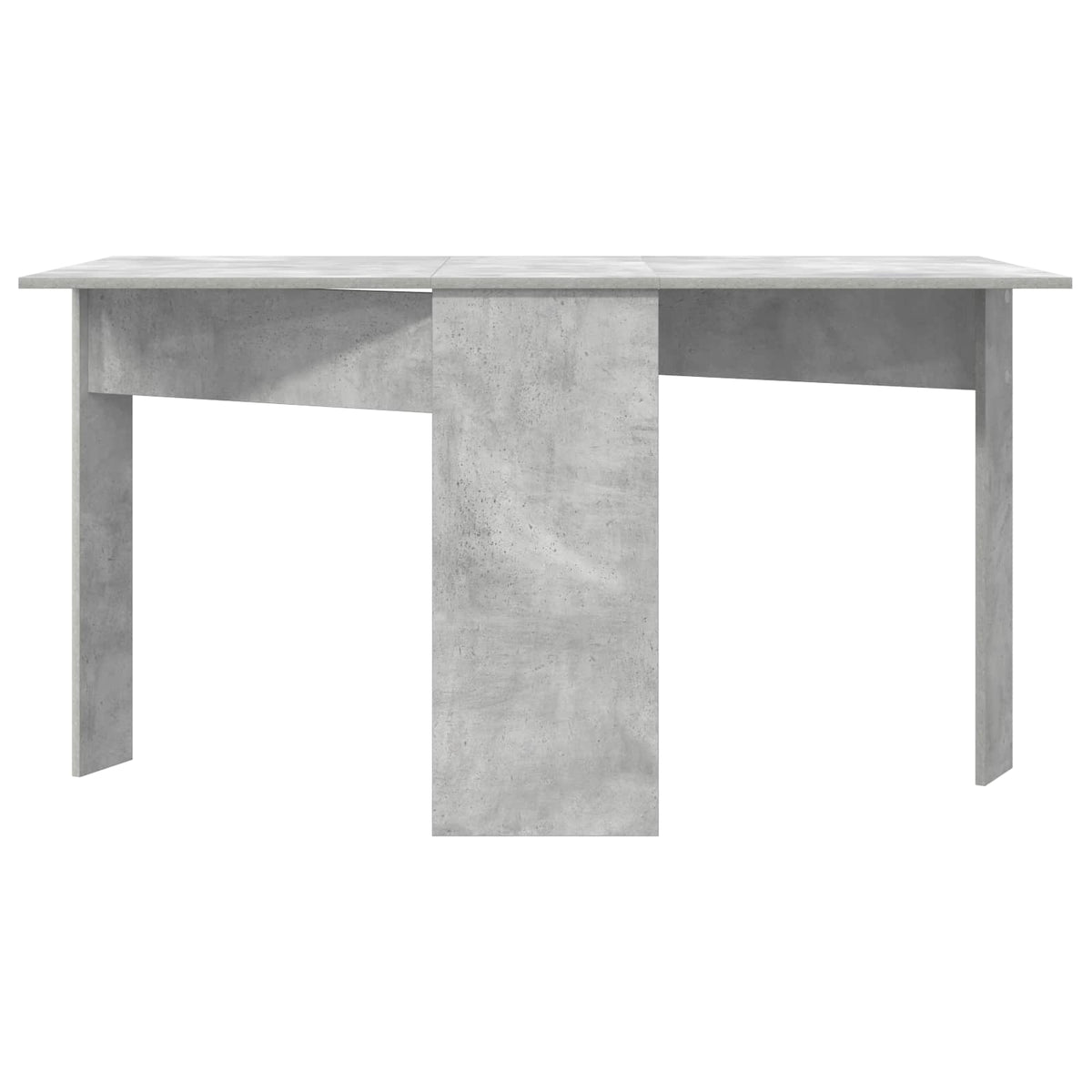 Dinning Table 138 x 70 x 73.5 cm Engineered Wood Concrete Grey
