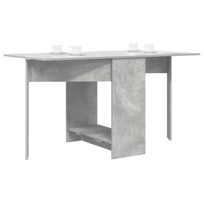 Dinning Table 138 x 70 x 73.5 cm Engineered Wood Concrete Grey