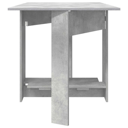 Dinning Table 138 x 70 x 73.5 cm Engineered Wood Concrete Grey
