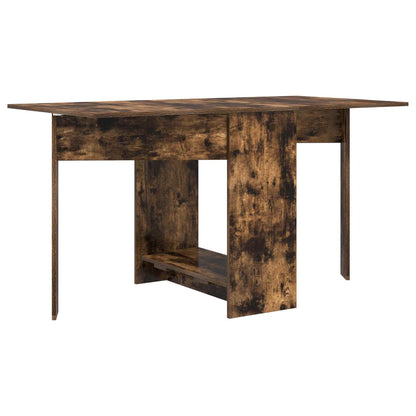 Dinning Table 138 x 70 x 73.5 cm Engineered Wood Smoked Oak
