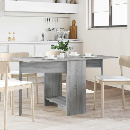 Dinning Table 138 x 70 x 73.5 cm Engineered Wood Grey Sonoma