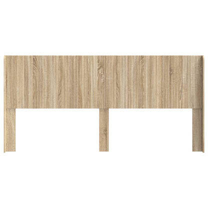 Headboard Sonoma Oak Engineered Wood