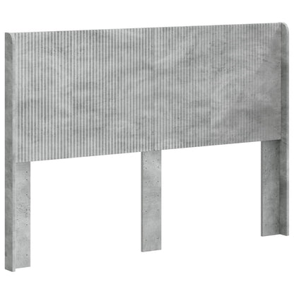 Headboard Concrete Grey Engineered Wood
