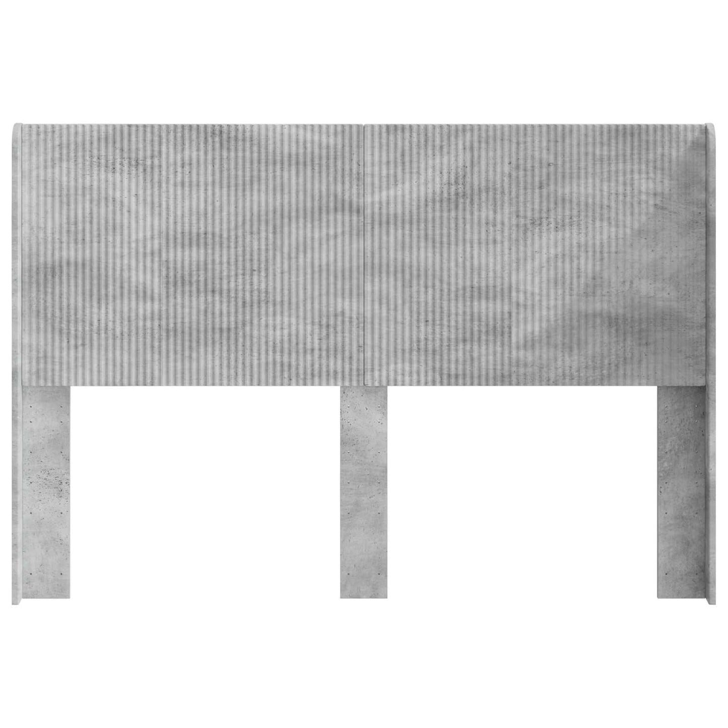 Headboard Concrete Grey Engineered Wood
