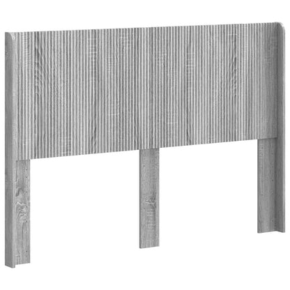 Headboard Grey Sonoma Engineered Wood