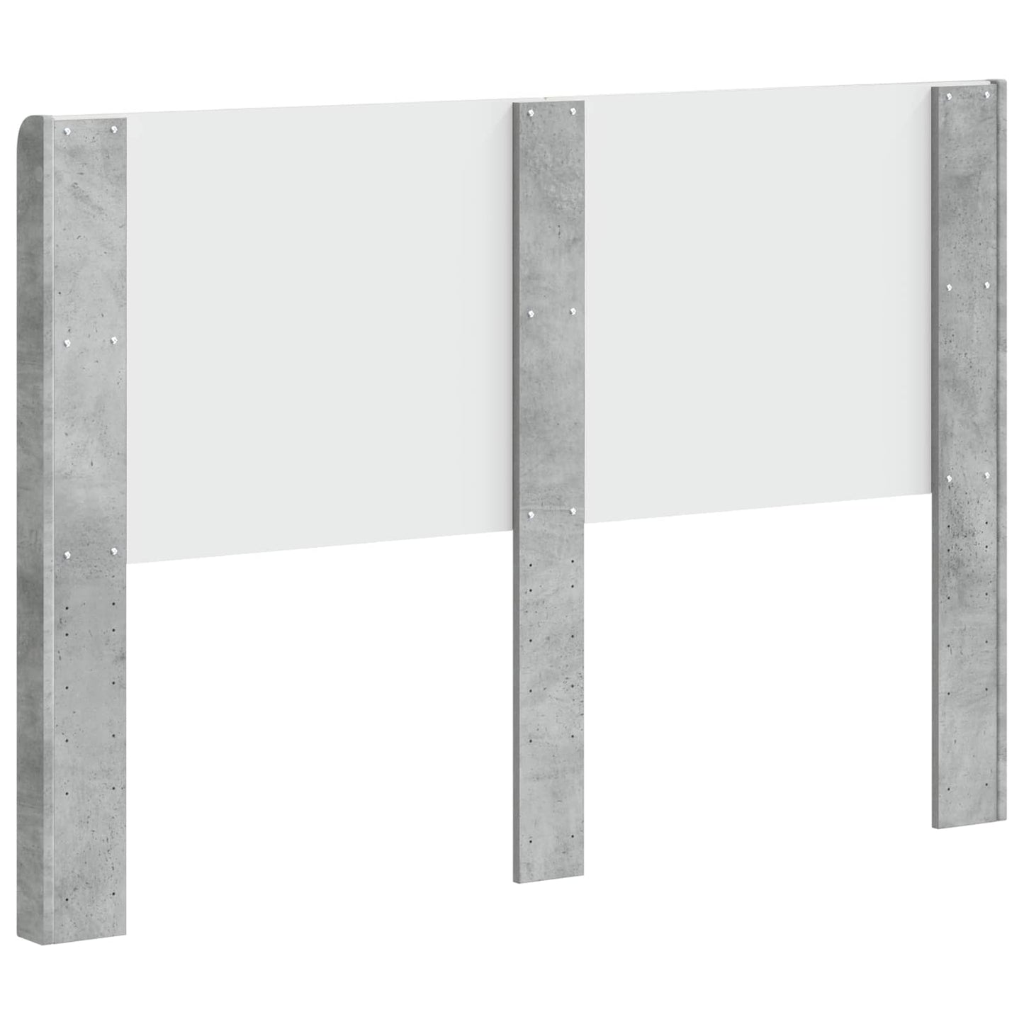 Headboard Concrete Grey Engineered Wood