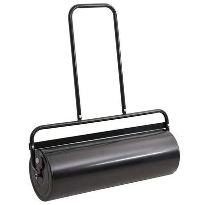 Garden Lawn Roller Pull with Aerator Clamps Ø 30 x 90 cm Steel