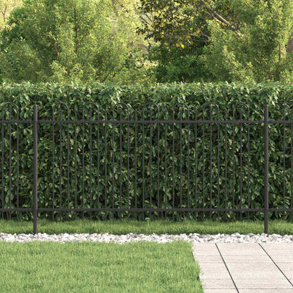 Spike Arch Fence DRONTEN Black