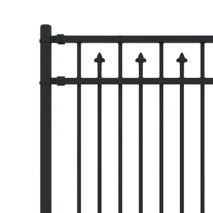 Spike Fence BAARLO Black