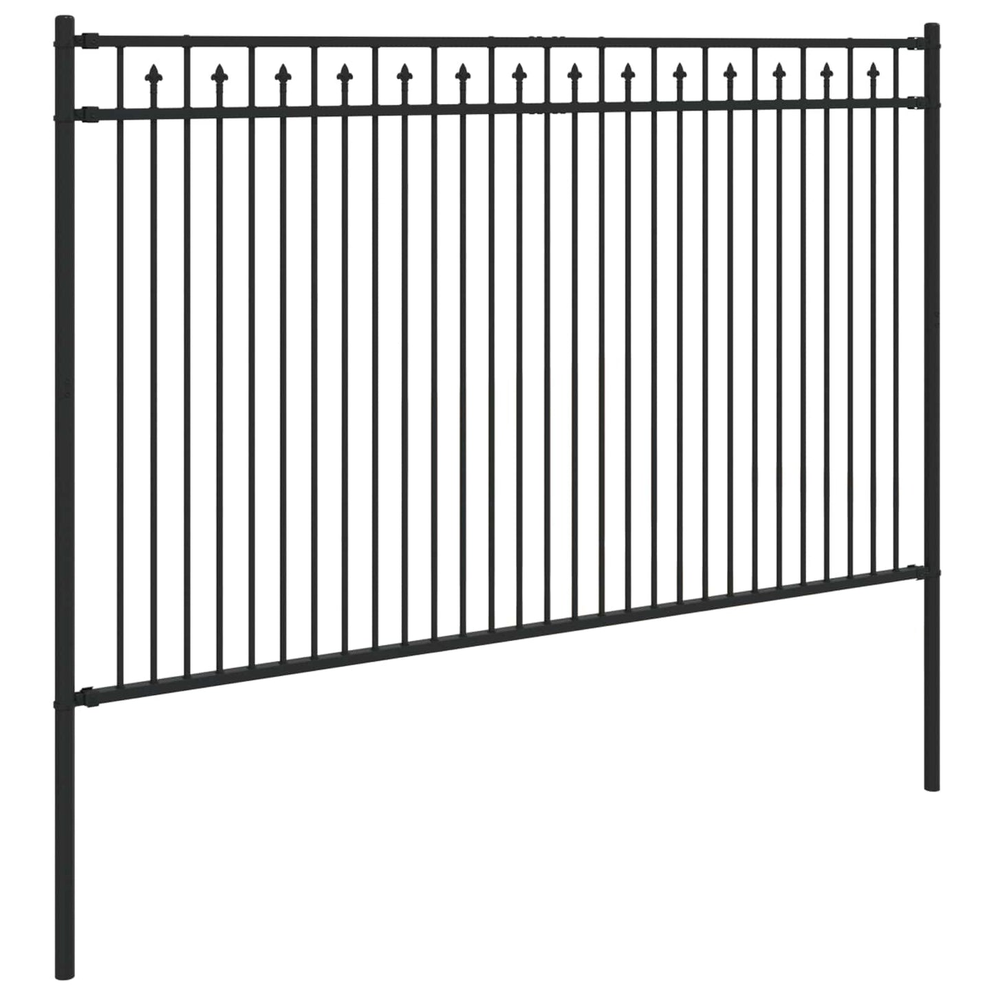 Spike Fence BAARLO Black