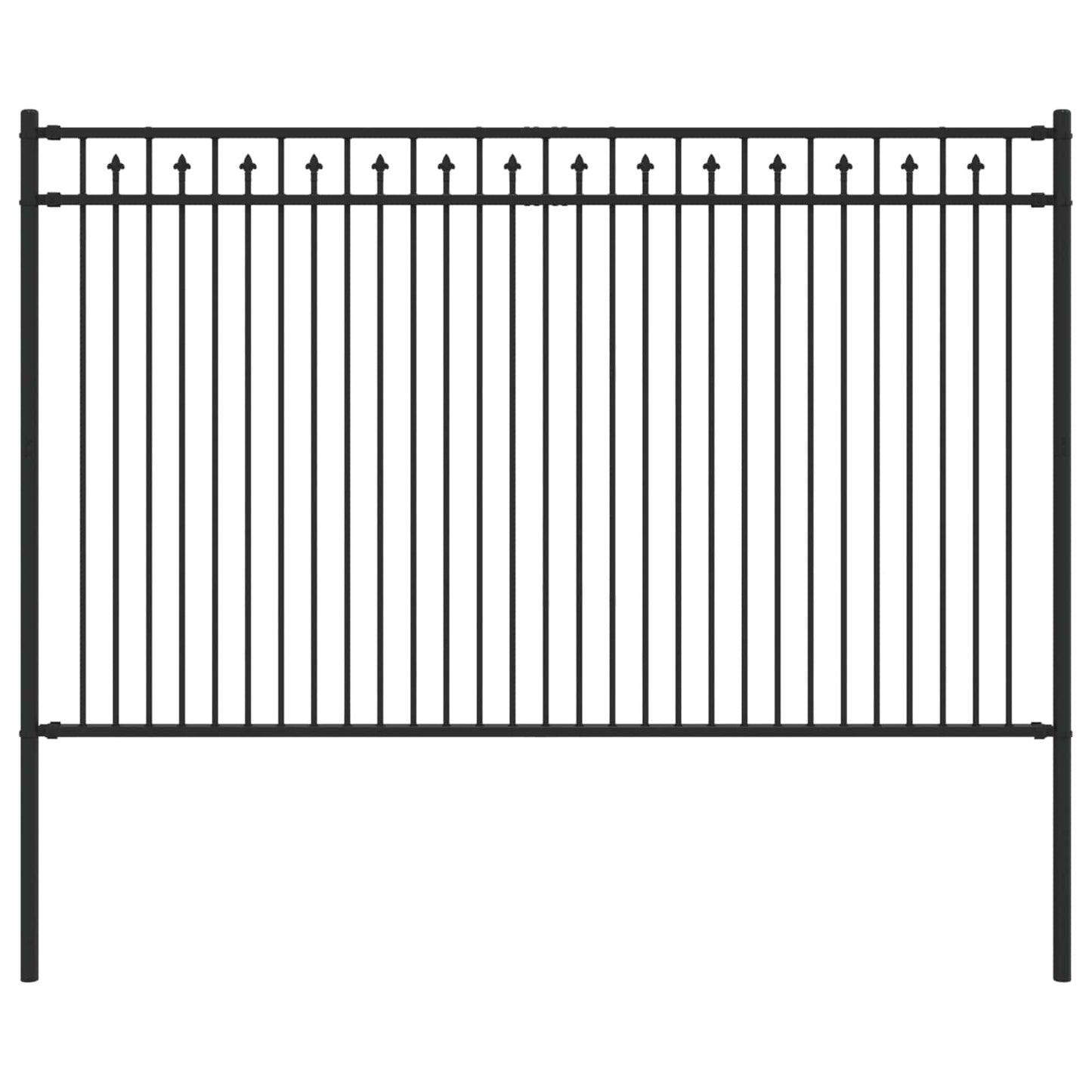 Spike Fence BAARLO Black