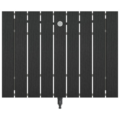 Garden Floor Shower WPC and Stainless Steel 201 Anthracite