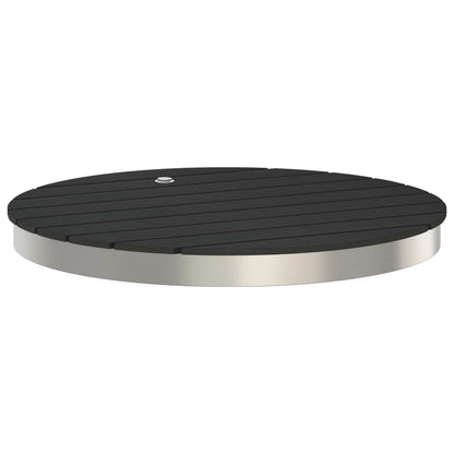 Garden Floor Shower WPC and Stainless Steel 201 Anthracite