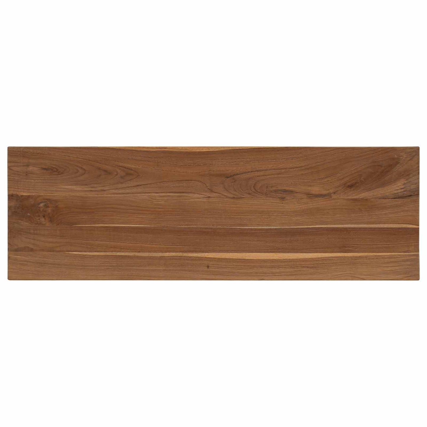 Console Table Natural 110 x 35 x 75 cm Solid Teak Wood