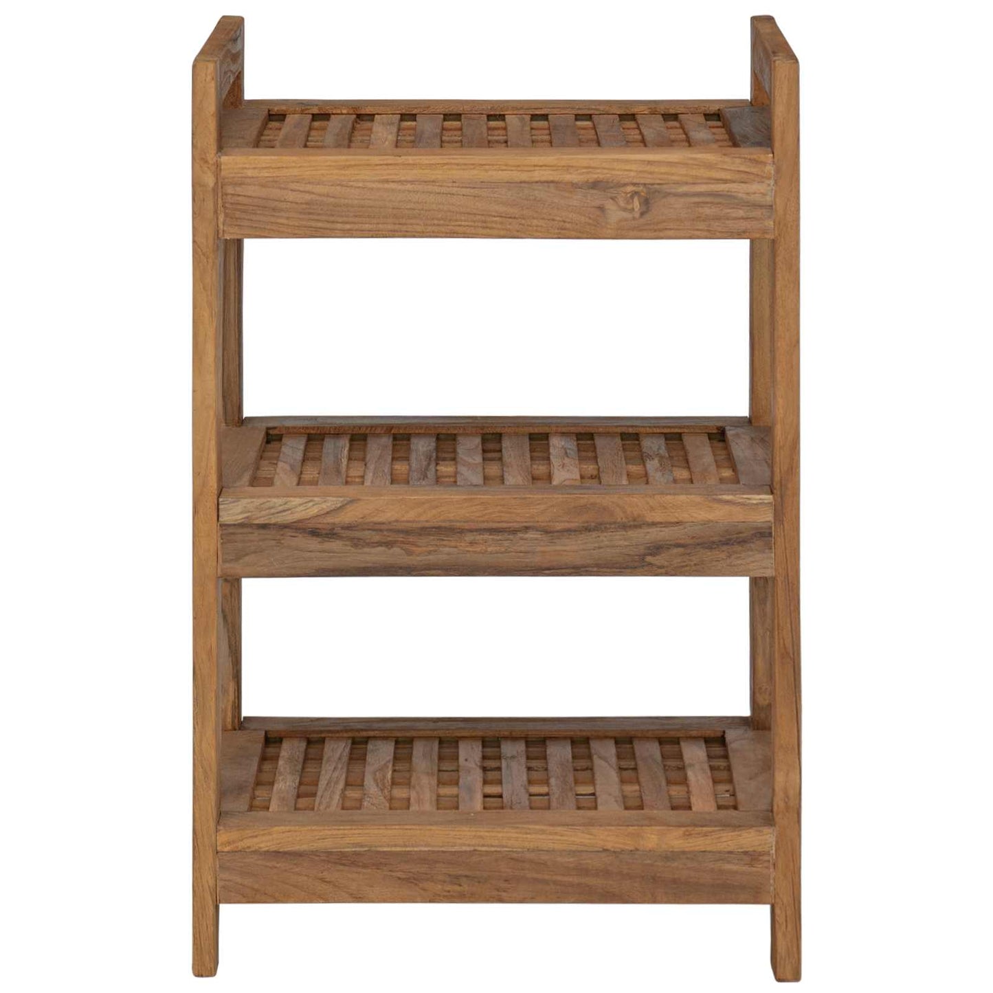 Bathroom Shelf Natural 45 x 30 x 71 cm Solid Teak Wood