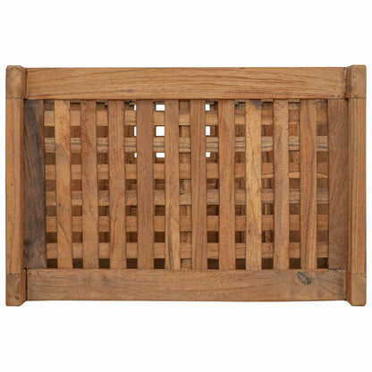 Bathroom Shelf Natural 45 x 30 x 71 cm Solid Teak Wood